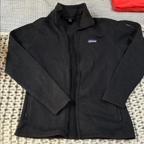 Patagonia Better Sweater Black Full-Zip Fleece Jacket - Picture 1 of 4